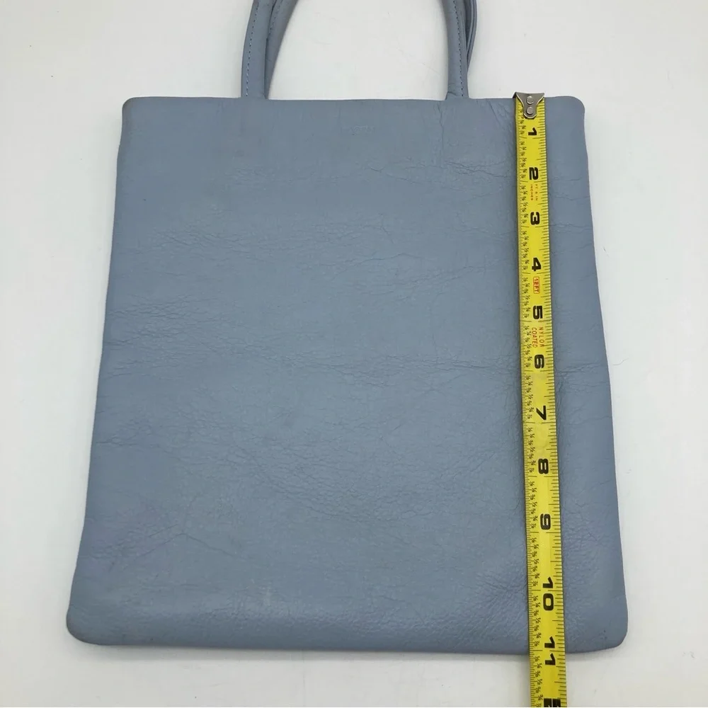 BAGGU Pebbled Leather Top Handle Tote - Picture 10 of 11